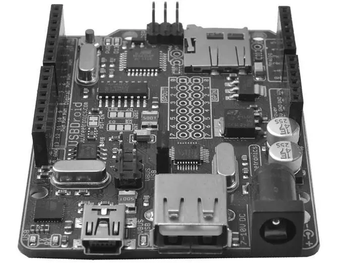 Рис 114Плата Freetronics USBDroid При работе с USBDroid или неофициальными - фото 75