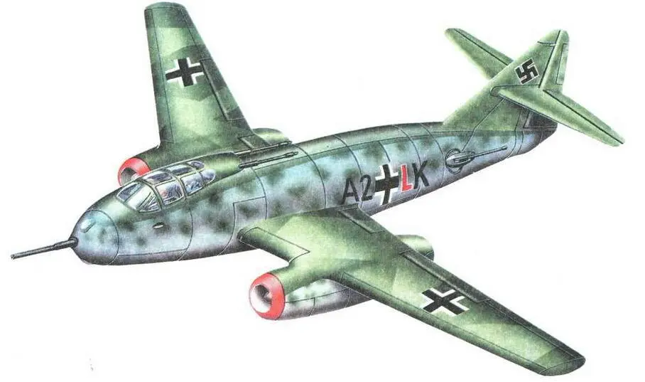 Мессершмитт Me Р1099 с тяжелым вооружением Мессершмитт Мессершмитт Р1099 - фото 116