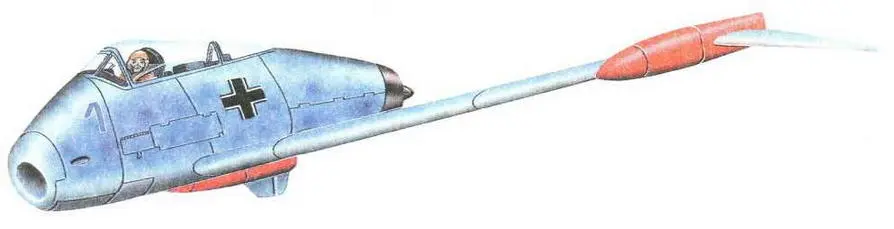 Народный истребитель фирмы Блом и Фосс BV Р210 Блом и Фосс Р21101 от 14 - фото 129