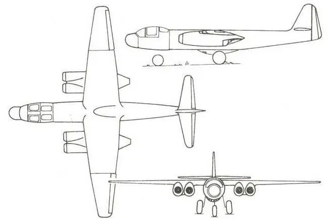 Ar234 С7 Арадо Ar 234 Р5 от 10 февраля 1945 г Этого предложения ночного - фото 139