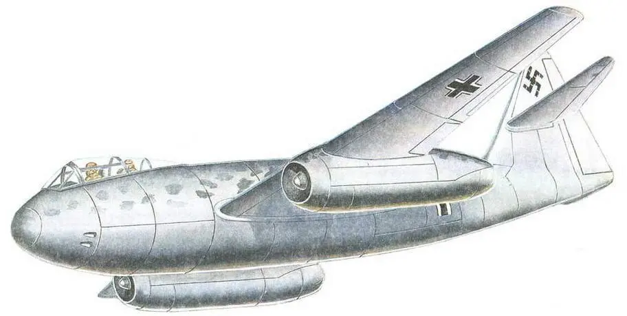 Мессершмитт Me Р1099 ночной истребитель Мессершмитт Предприятие имело в - фото 143