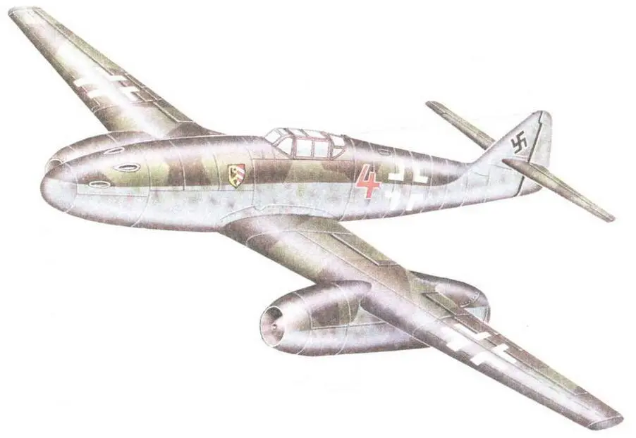 Мессершмитт Me 109 с ТРД Летные данные расчеты летных характеристик не - фото 95