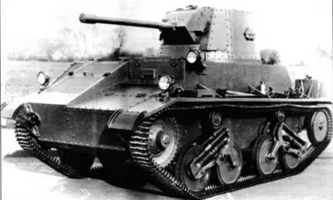 Vickers Light Command Tank Ml 938 L4E1 Light Tank MkVIA с новой ходовой - фото 16