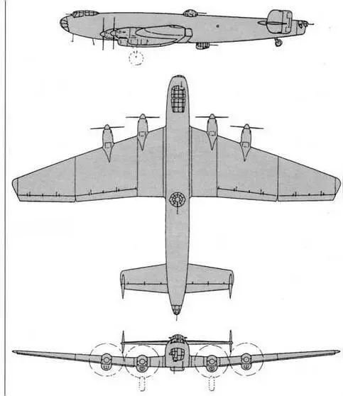 Ju 89V1 Постройка второго опытного образца Ju 89 в Дессау - фото 76