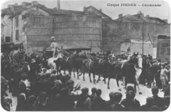 Кавалькада Цирка Пиндеров Конец 1890х начало 1900х годов После - фото 100
