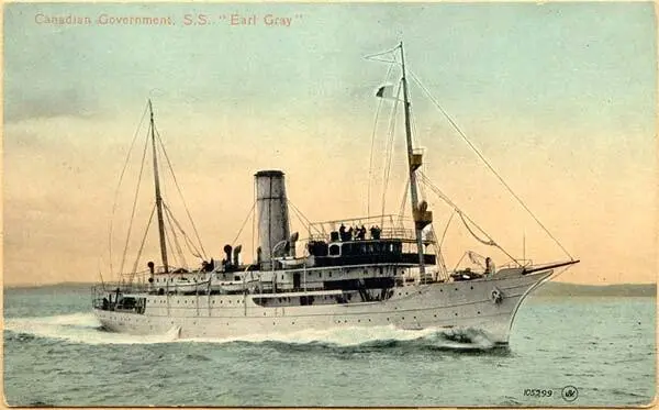 Ледорез Ф Литке бывший Earl Gray И всетаки даже этих судов едва - фото 28