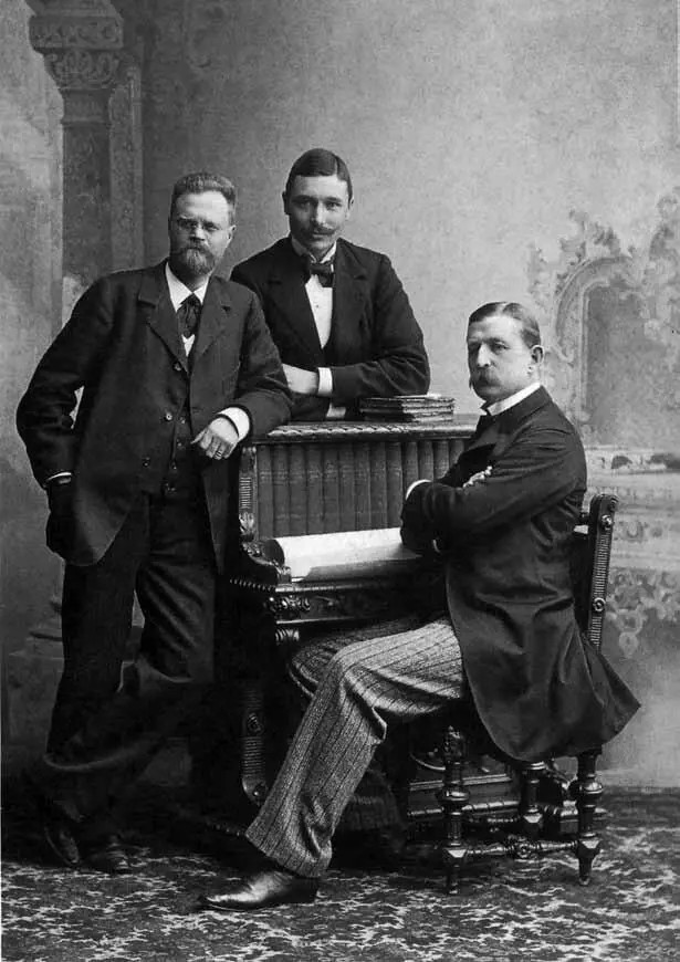 Рис 37 Участники неудавшейся попытки полета 1896 года Слева направо Нильс - фото 38