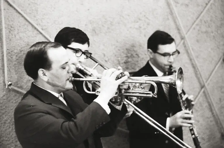 Аэлита Владислав Грачев с ленинградскими музыкантами 1964 Член совета - фото 35