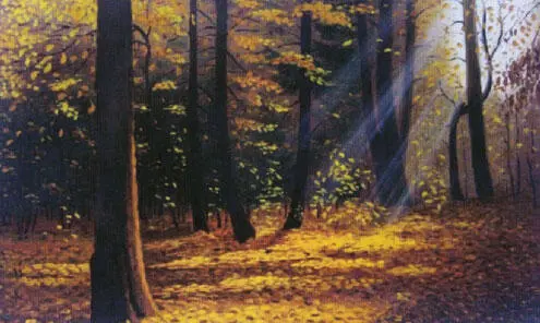 Анатолий Голушко В осеннем лесу Масло холст 40 х 60 2013 В осеннем лесу - фото 10