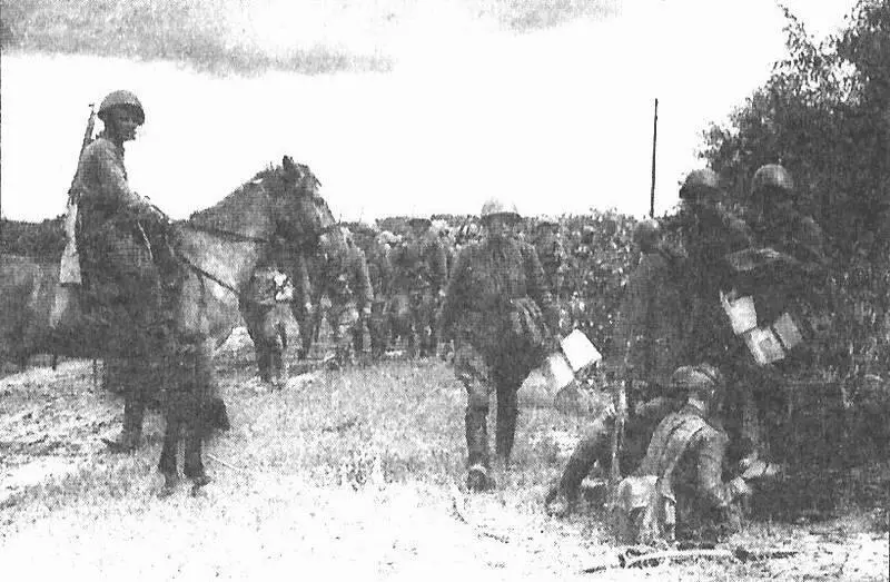 Воины 172 дивизии в окрестностях Могилева Июль 1941 г О положении частей - фото 41
