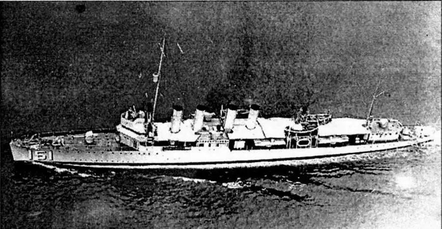 DD151 Биддл после укомплектования октябрь 1939 г После укомплектования - фото 114
