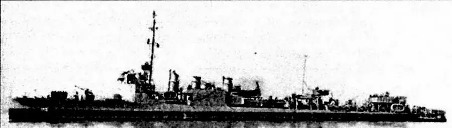 Эскортный миноносец DD155 Коул 30 июня 1919 года вышел из НьюЙорка для - фото 122