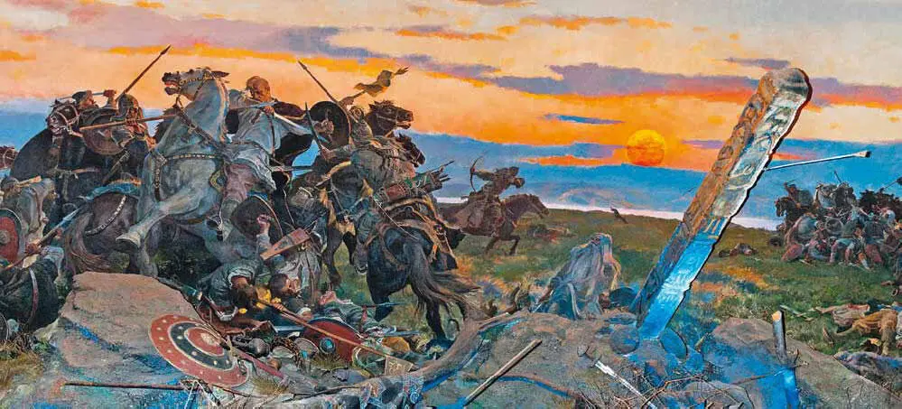 Н Овечкин Последний бой Святослава над Днепровскими порогами в 972 году - фото 23