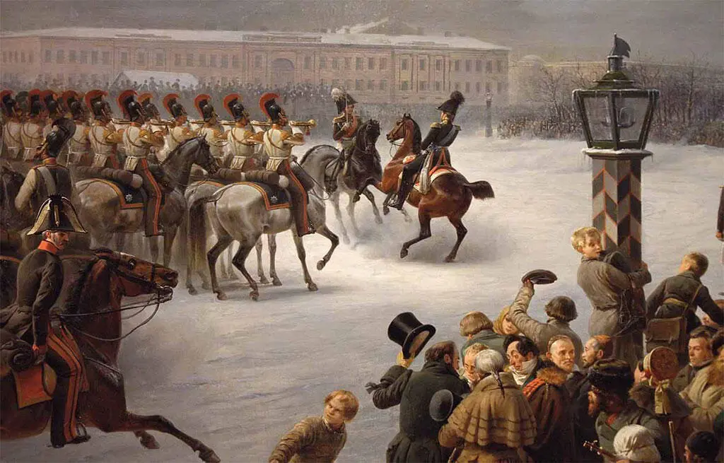 Восстание декабристов на Сентской площади в СанктПетербурге 14 декабря 1825 г - фото 12