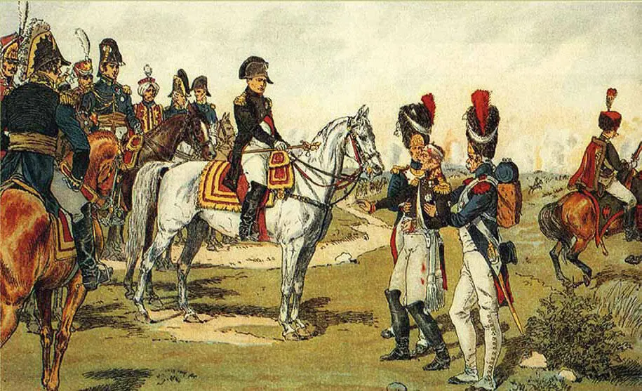 Отказ пленного русского генерала П Г Лихачева принять шпагу из рук Наполеона - фото 5