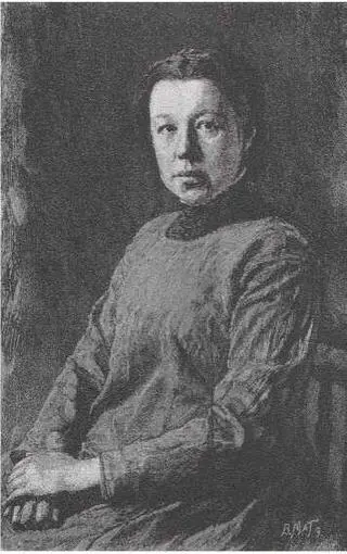 ВВ Матэ Портрет ЕД Поленовой 1890е Государственный - фото 2
