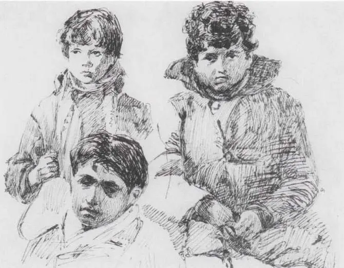 Три мальчикаитальянца 1888 Государственный мемориальный - фото 66