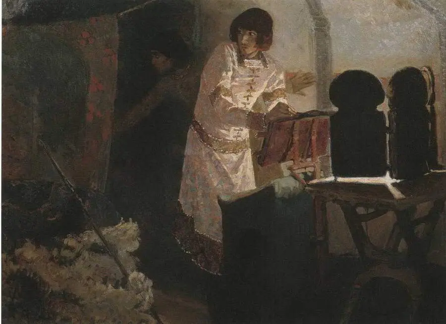 Князь Борис перед убиением 1896 Государственный Русский музей СанктПетербург - фото 72