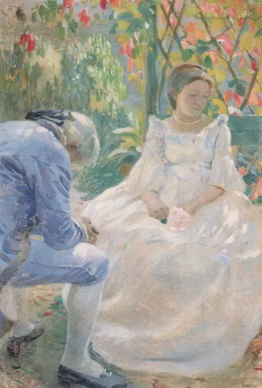 Осенний мотив 1899 Саратовский художественный музей В 1898 году закончилось - фото 19