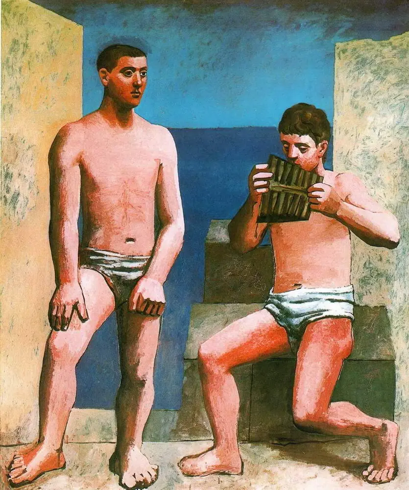Флейта Пана Масло холст 205x17451923 Париж Музей Пикассо Танец - фото 69