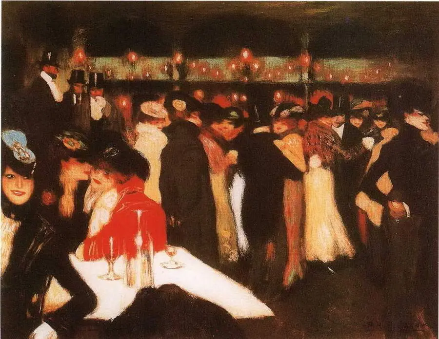 Учителя Moulin de la Galette 1900 НьюЙорк музей Гугенхейма - фото 7