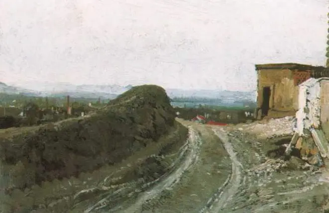 Дорога на Монмартр в Париже 1875 Государственная Третьяковская галерея - фото 11