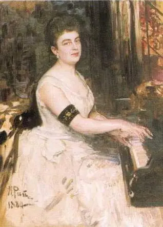 Портрет пианистки Марии Карловны Бенуа 1887 Государственный Русский музей - фото 18