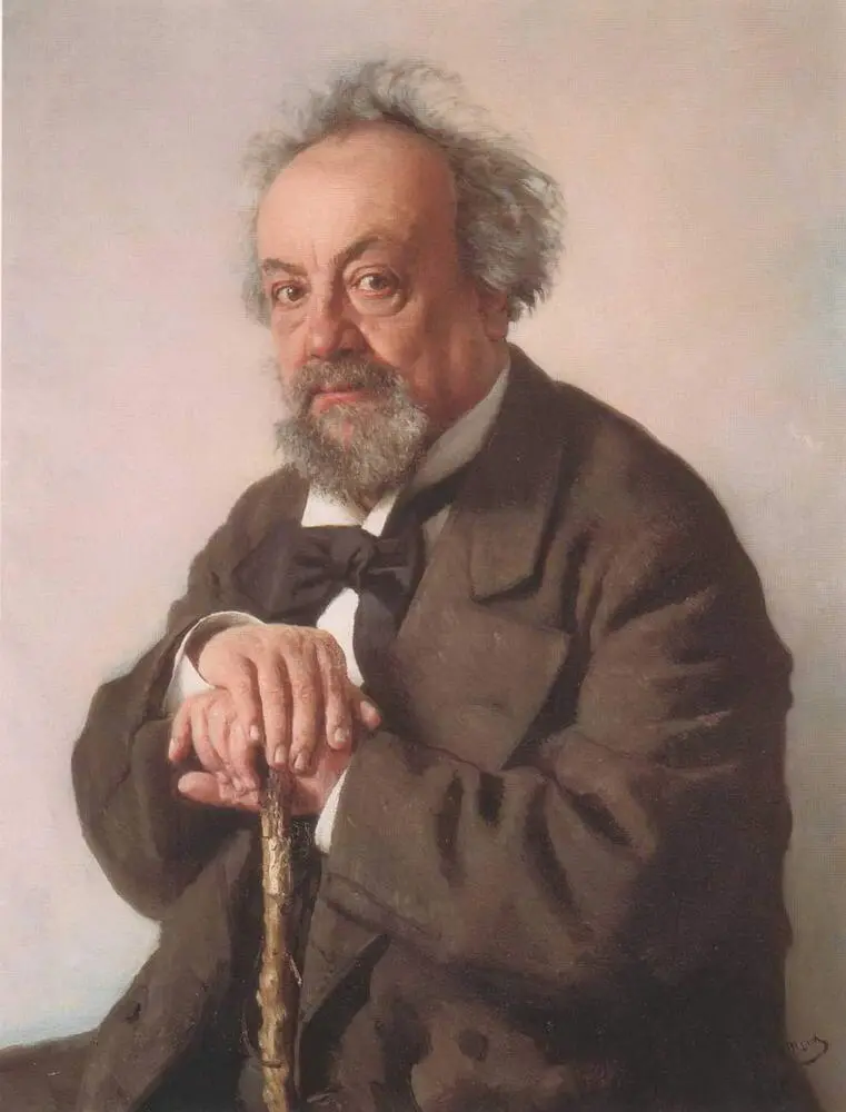 Портрет писателя Алексея Феофилактовича Писемского 1880 Государственная - фото 40