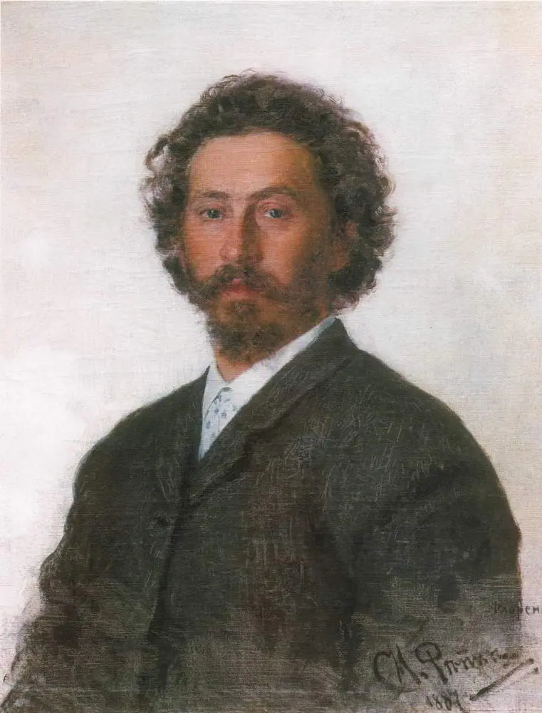 Автопортрет 1887 Государственная Третьяковская галерея Москва Портрет - фото 44