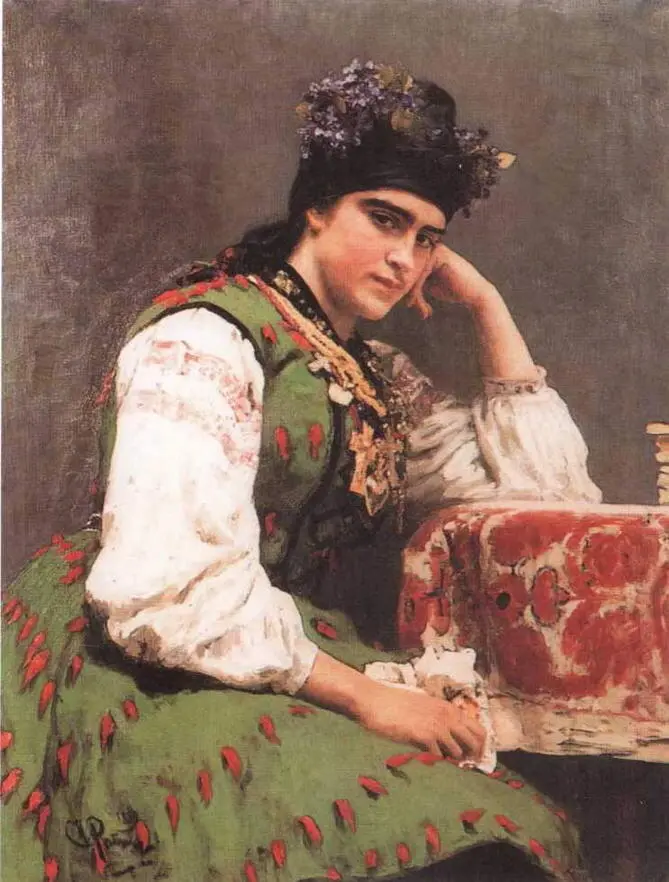 Портрет Софьи Михайловны Драгомировой 1889 Государственный Русский музей - фото 46