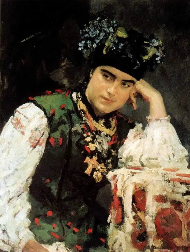 Портрет Софьи Михайловны Драгомировой 1889 Государственный музей - фото 18