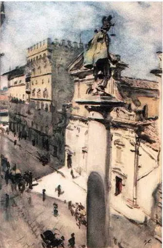 Флоренция Улица Торнабуони 1 904 Государственная Третьяковская галерея - фото 8