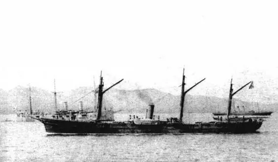 Крейсер II ранга Забияка в Чифу 1895 г 1895 г К началу сосредоточения - фото 10