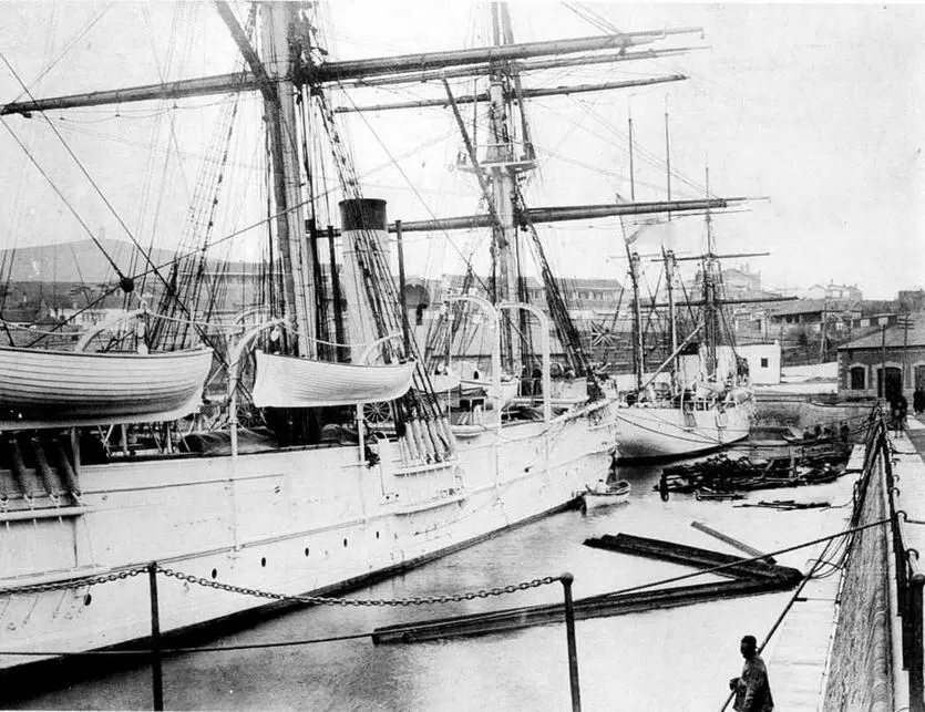 Забияка и Разбойник в ПортАртуре 1902 г Прибытие на Забияку японского - фото 107