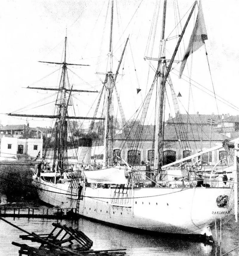 В ПортАртуре 1902 г На Забияке во время ремонта механизмов - фото 80