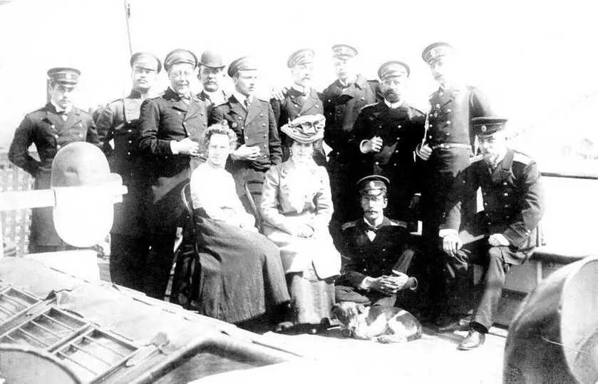 На Забияке гости Моряки Забияки 1902 г - фото 89