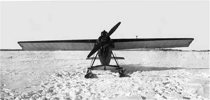 АНТ2 на лыжном шасси Испытания шли долго до апреля 1925 г Для улучшения - фото 48