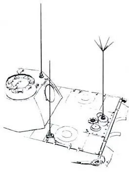 Размещение антенн на командирских танках Командирский танк SdKfz267 - фото 51