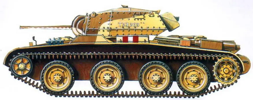 Крейсерский танк Mk V Ковенантор III 5я гвардейская танковая бригада - фото 57