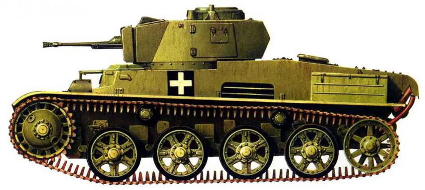 Легкий танк Toldi I 2я танковая дивизия Польша лето 1944 года Средний - фото 69