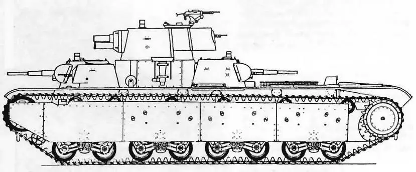 Т35 обр 1939 г Первые серийные машины Т35 поступили в 5й тяжелый танковый - фото 110