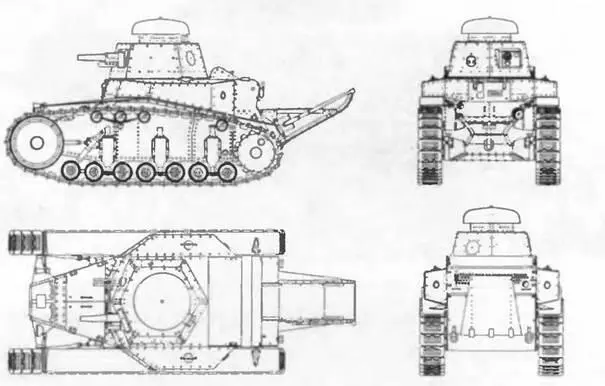 МС1 обр 1927 г МС1 обр 1930 г МС1 С 45мм пушкой С 1929 года - фото 14