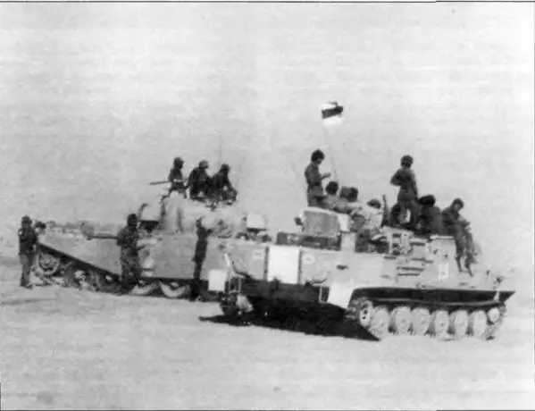 Сирийский ПТ76Б подбитый на Голанских высотах По образцу Советской Армии - фото 133