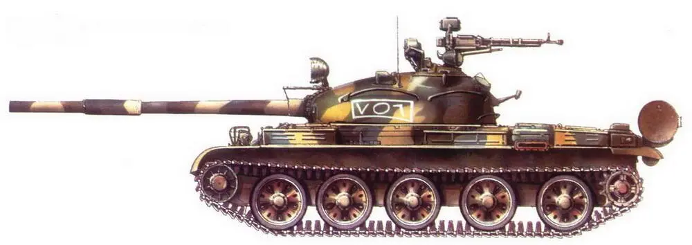 Танк Т62 1я сирийская танковая дивизия Ливан 1982 г Танк Т62М из - фото 60