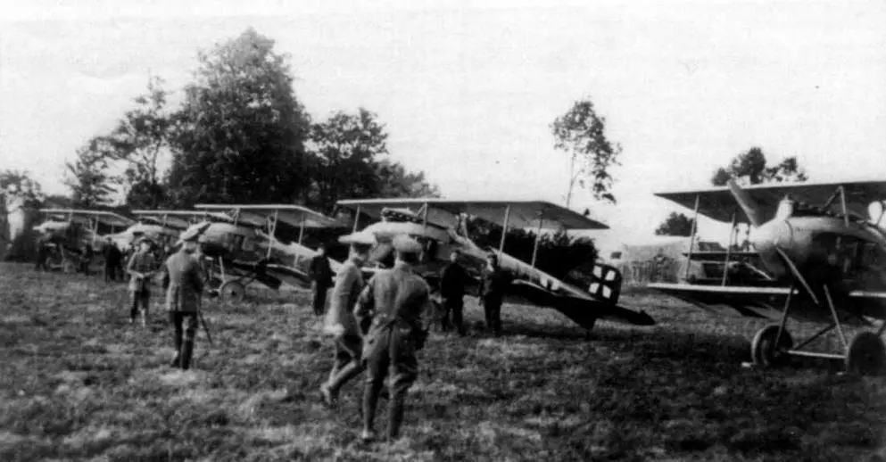 Альбатросы Dl Jasta 2 аэродром Бертенкур середина сентября 1916 г - фото 34