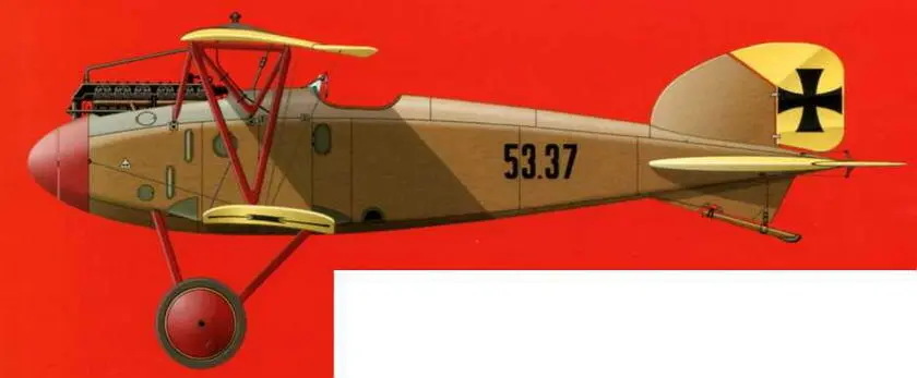 Альбатрос DIII 5337 из Flik 48 октябрь 1917 г Альбатрос DIII - фото 37