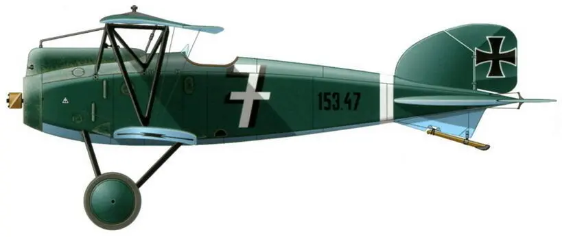 Альбатрос DIII 15347 Flik 55J январь 1918 г Альбатрос DIII 153159 - фото 39