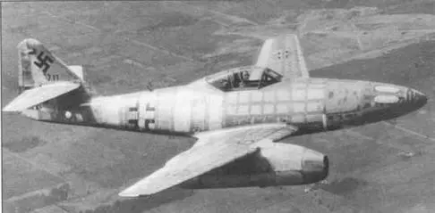 Истребитель Me 262 на испытаниях в США 1945 г Истребитель Не 162 на - фото 13