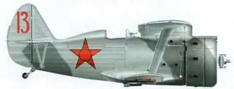 И153 на котором С Ячменев был сбит в бою 13 июля 1941 г Ju 88A5 зав - фото 140