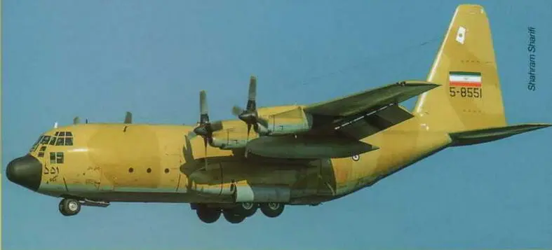 С130Н сер 3824591 Воздушных сил Ирана Тегеран 7 января 2010 г - фото 67